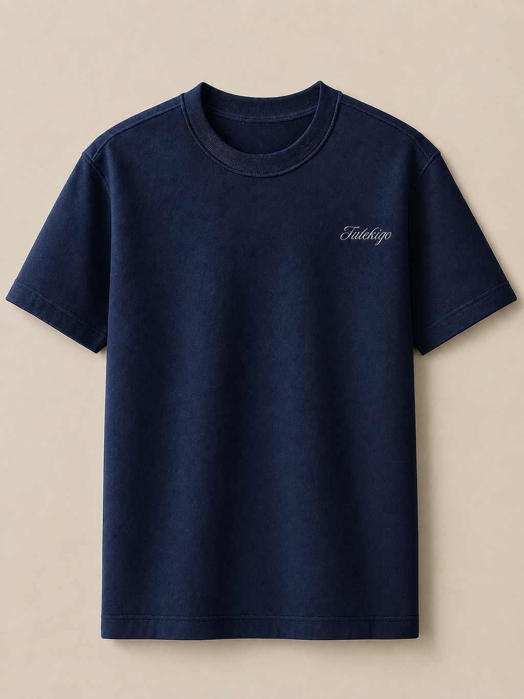 Navy Blue Oversized Tee