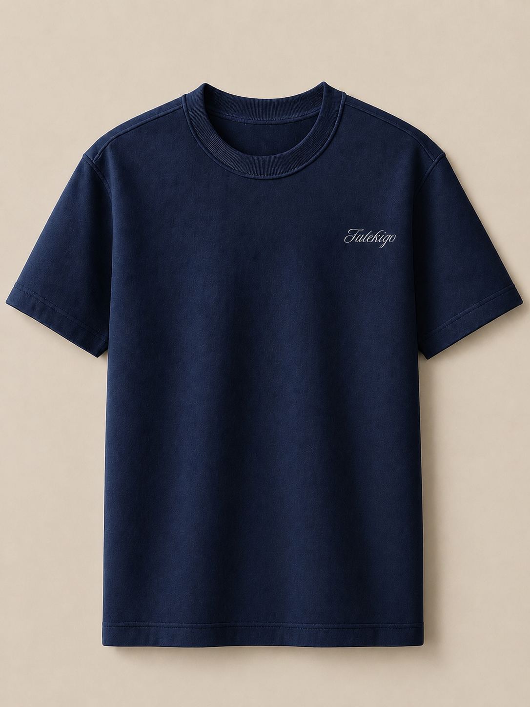 Navy Blue Oversized Tee
