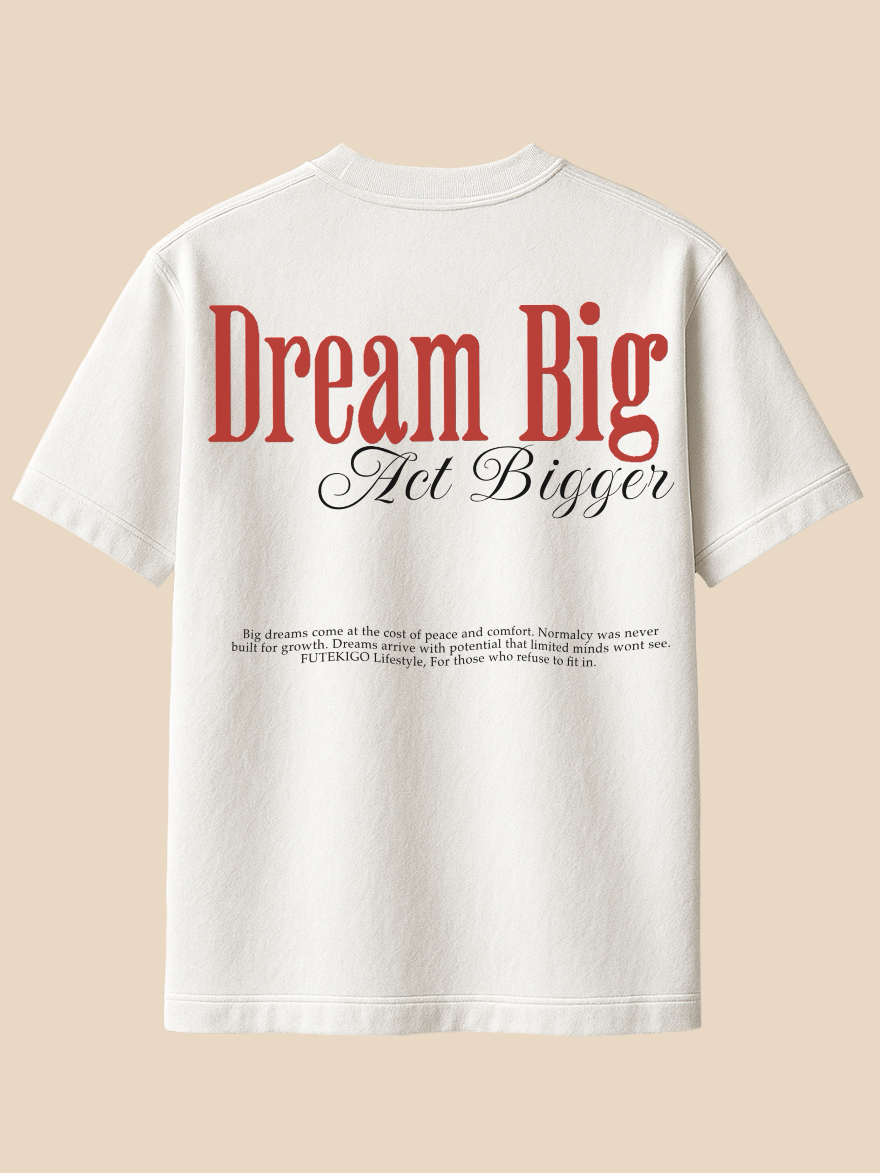 Dream Big Oversized Tee