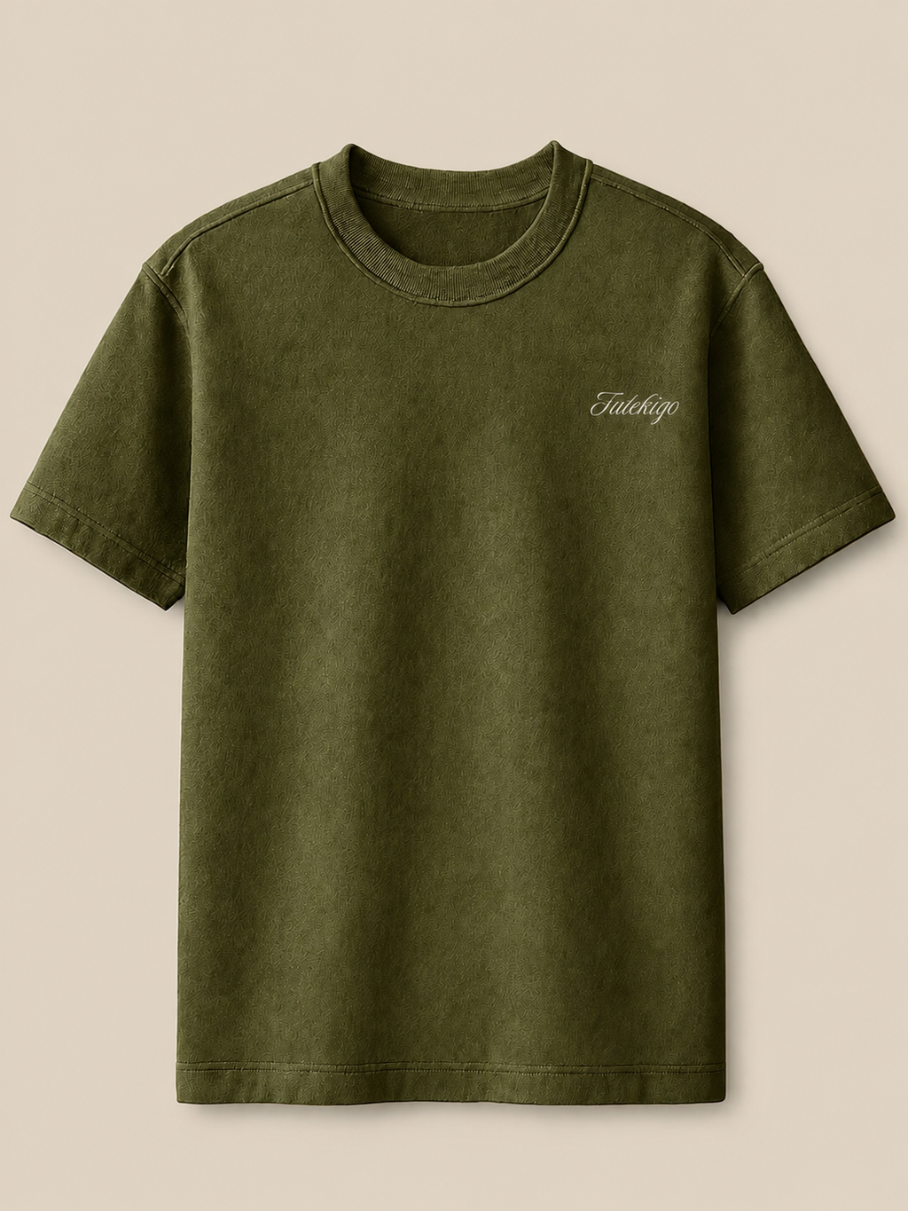 MossGreen Oversized Tee