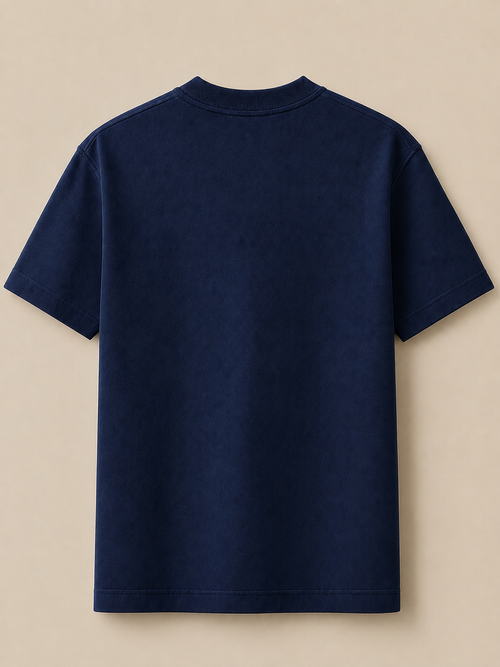 Navy Blue Oversized Tee